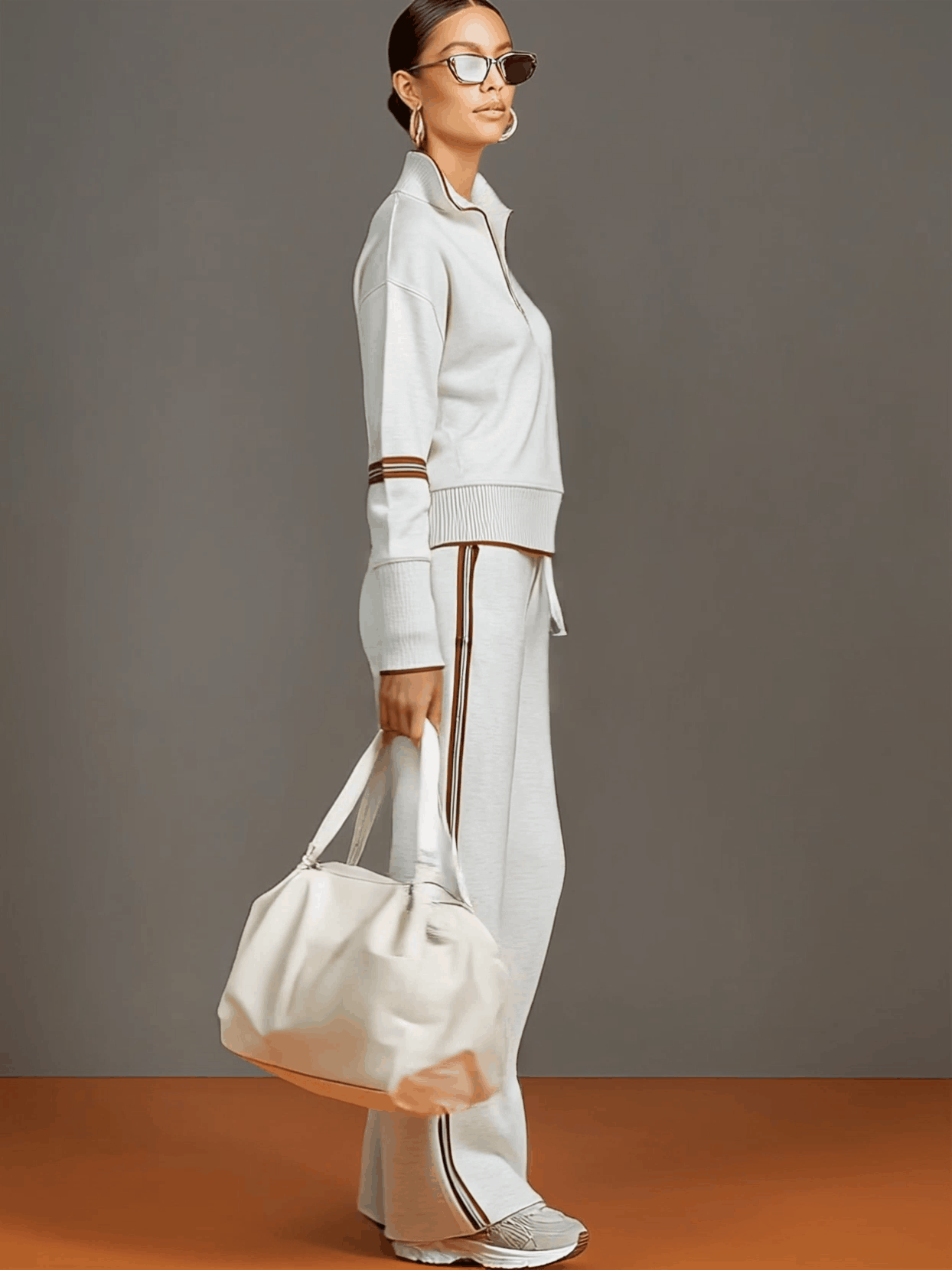 Marietta | Blouse and wide leg trousers