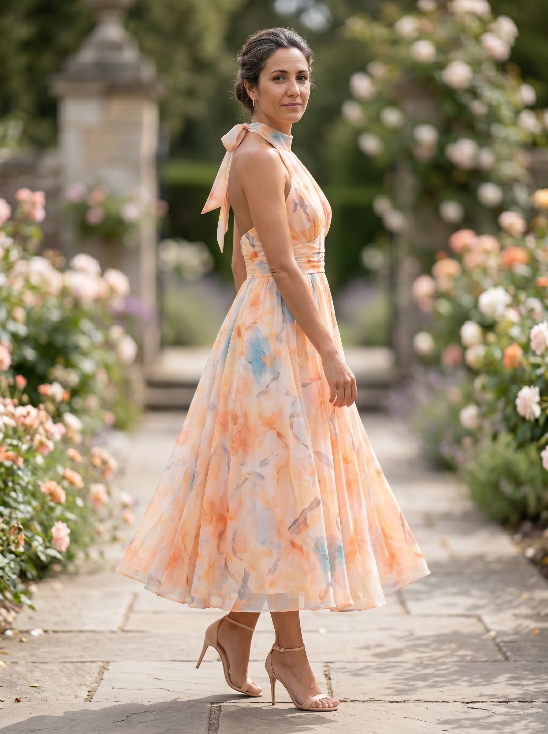 Lirenne Halter Dress