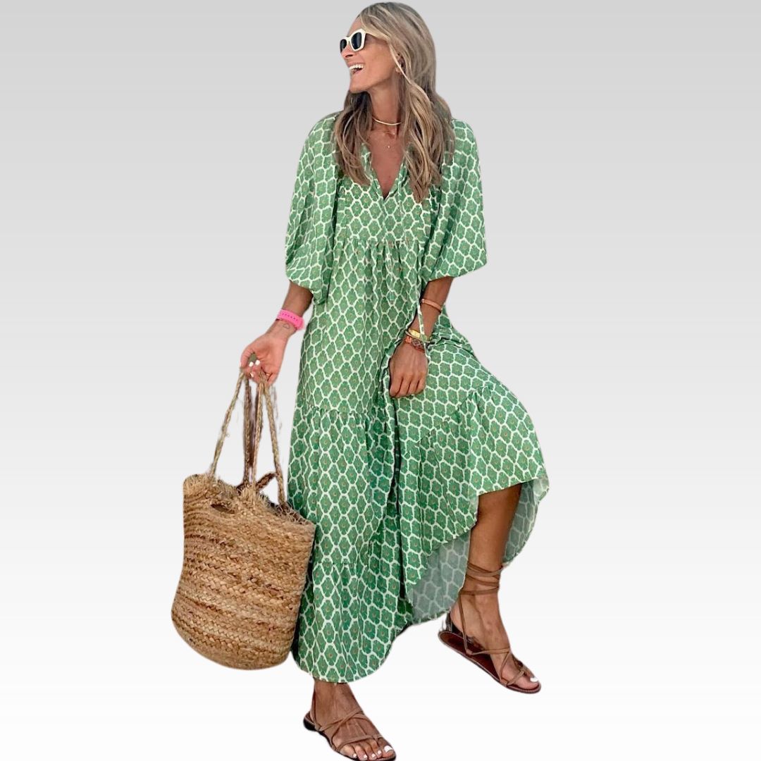 Isabel™ | Boho Maxi Dress