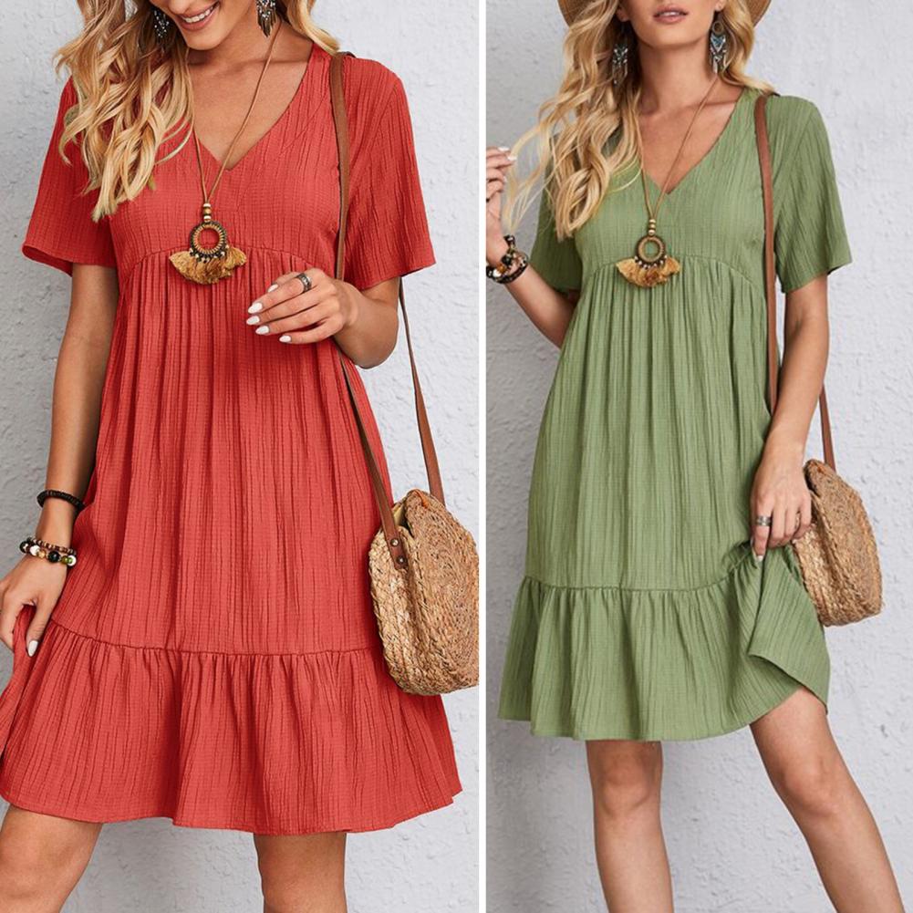 Annemarie™ - Elegant Dress with Belly Coverage