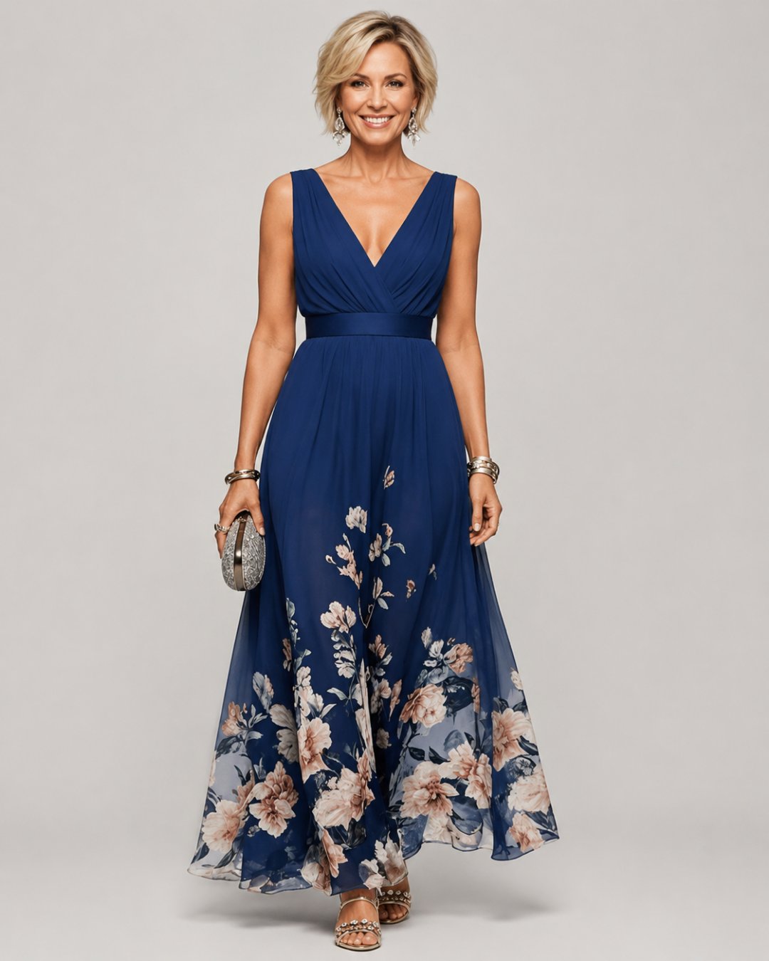 Mica | Sleeveless A-Line Maxi Dress