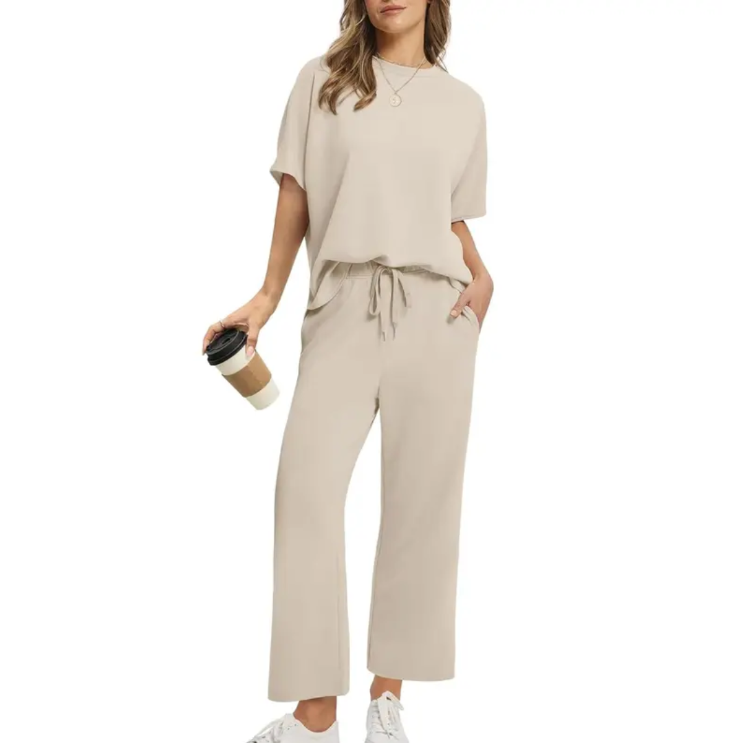 Brisa™ | Oversized Wide Leg Two Piece Set