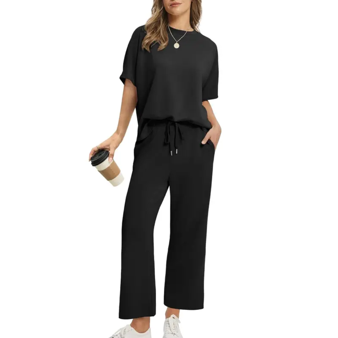 Brisa™ | Oversized Wide Leg Two Piece Set