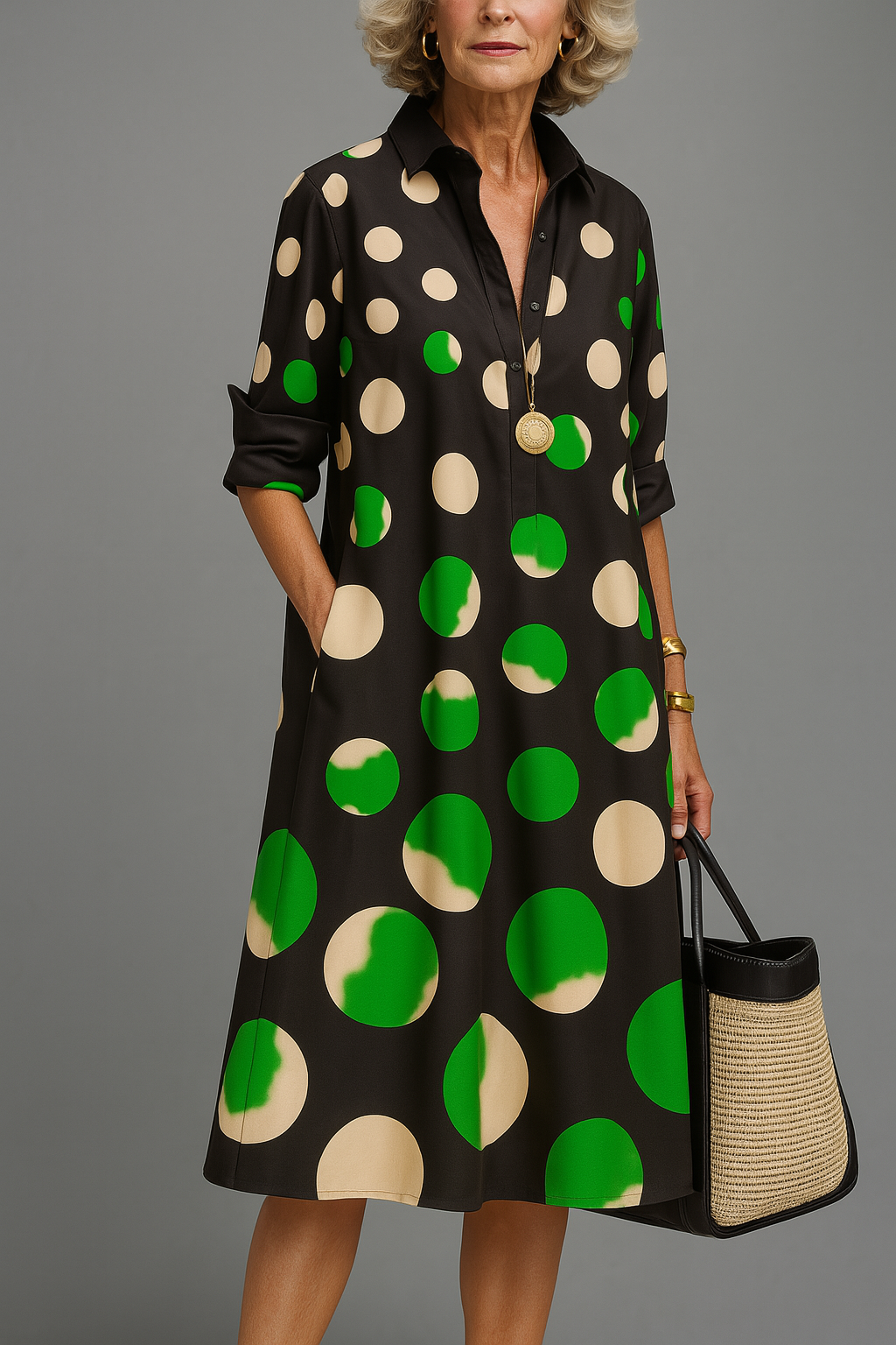 Mabel | Elegant and Refined Midi Dress