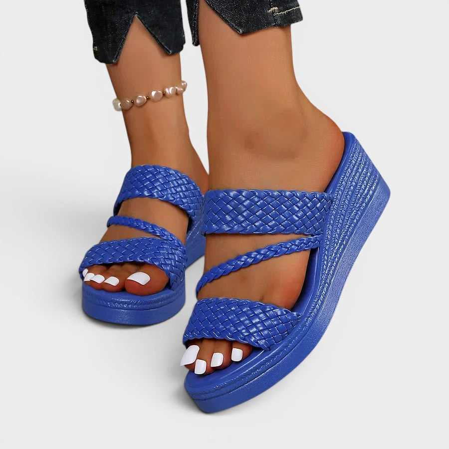 Simone™ | Elegant Comfort Platform Sandals