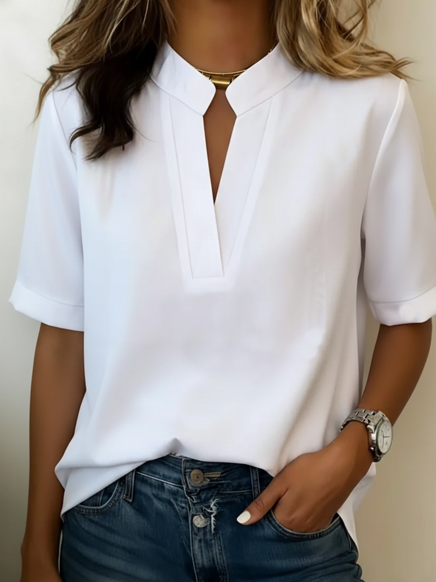 Lunvessa | Relaxed-fit Short-sleeved Shirt