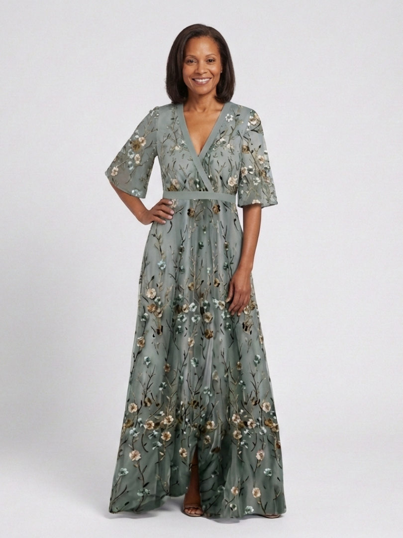 EVADNE | FLORAL MAXI DRESS