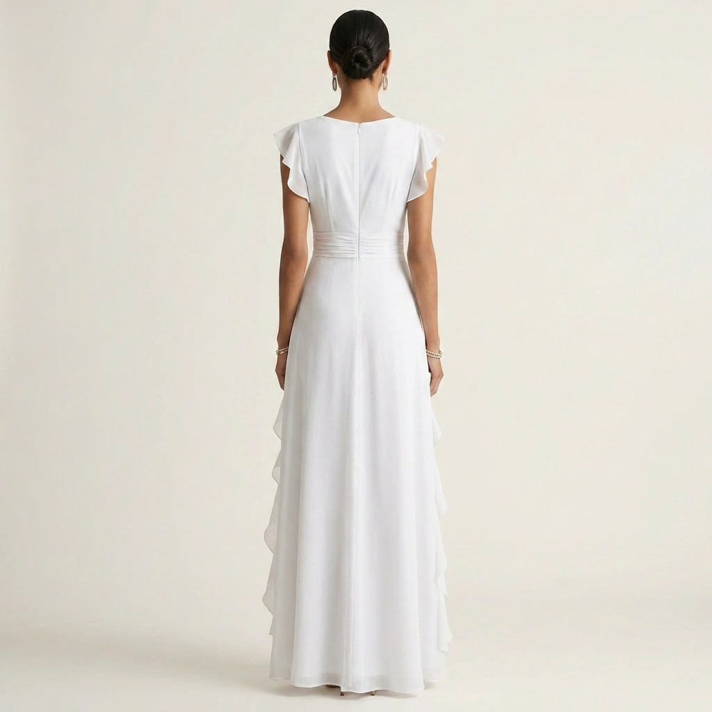 Nellyana | Wrap-Style V-Neck