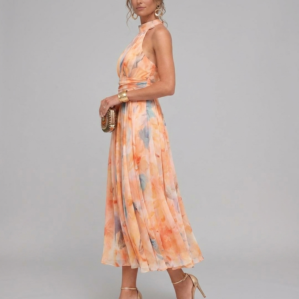 Lirenne Halter Dress