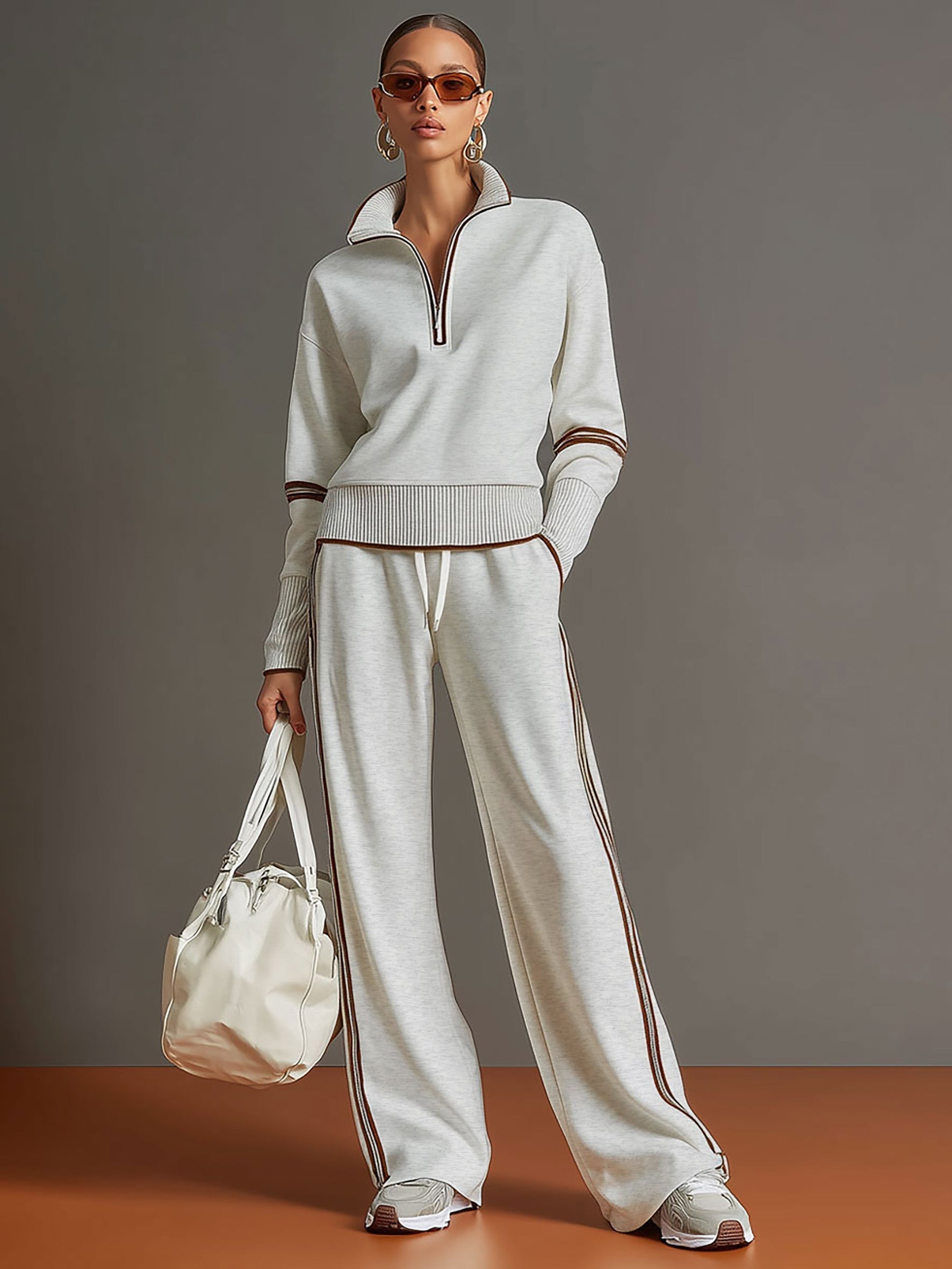 Marietta | Blouse and wide leg trousers