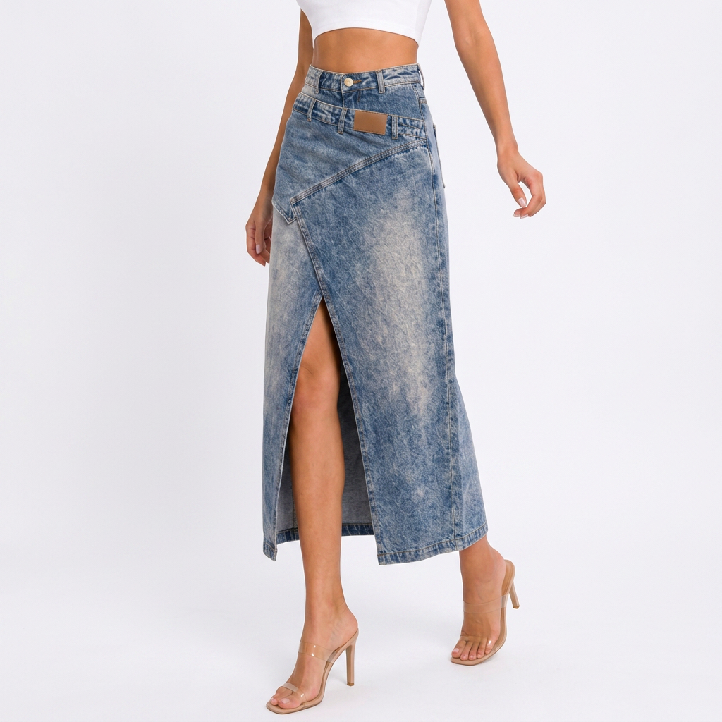 Lia denim skirt