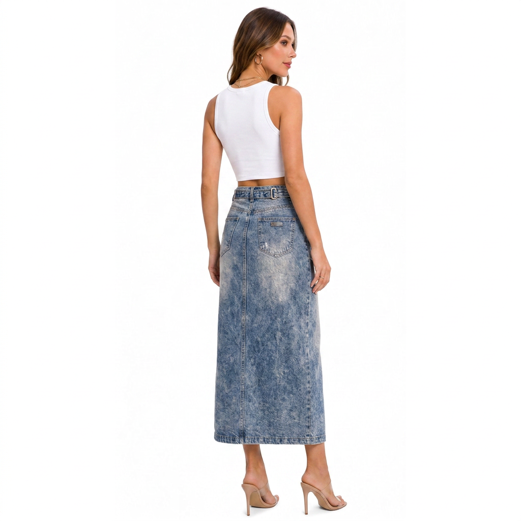 Lia denim skirt