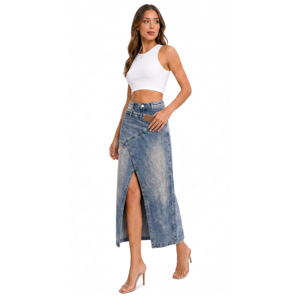 Lia denim skirt