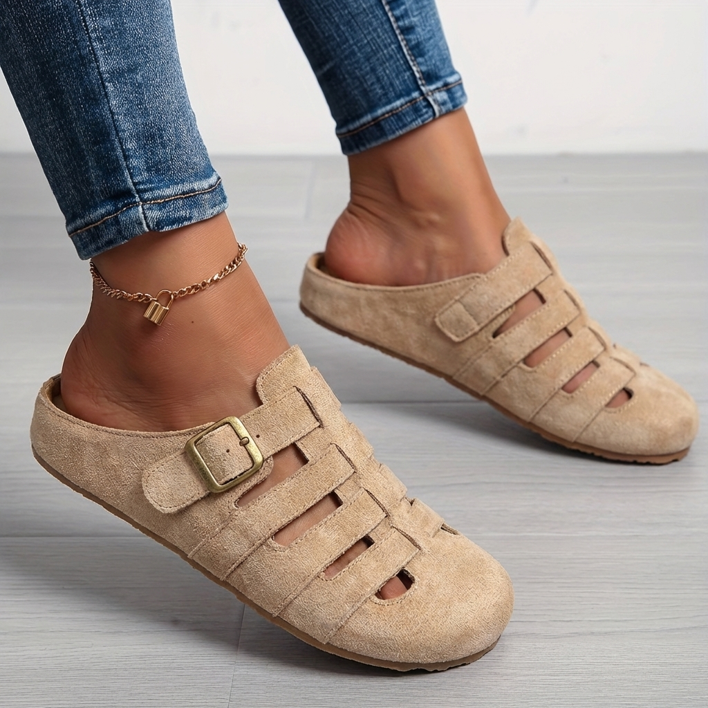 Nathalie | Comfort Slip-On Mule Sandals