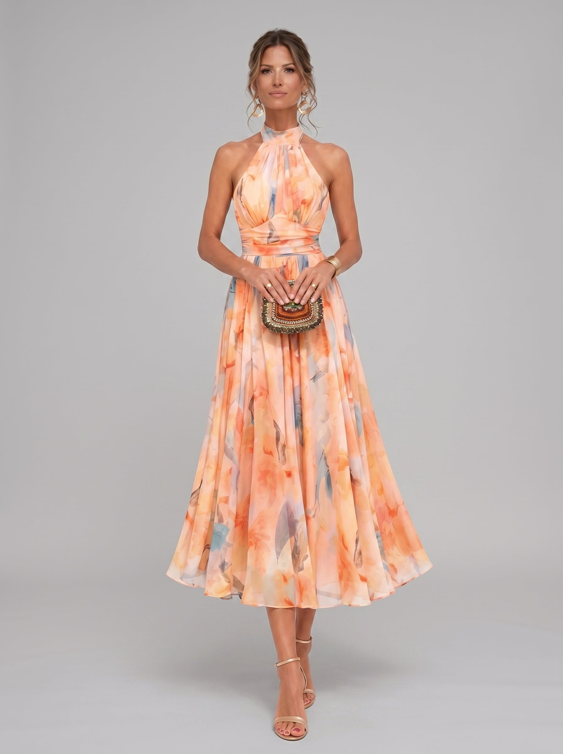 Lirenne Halter Dress