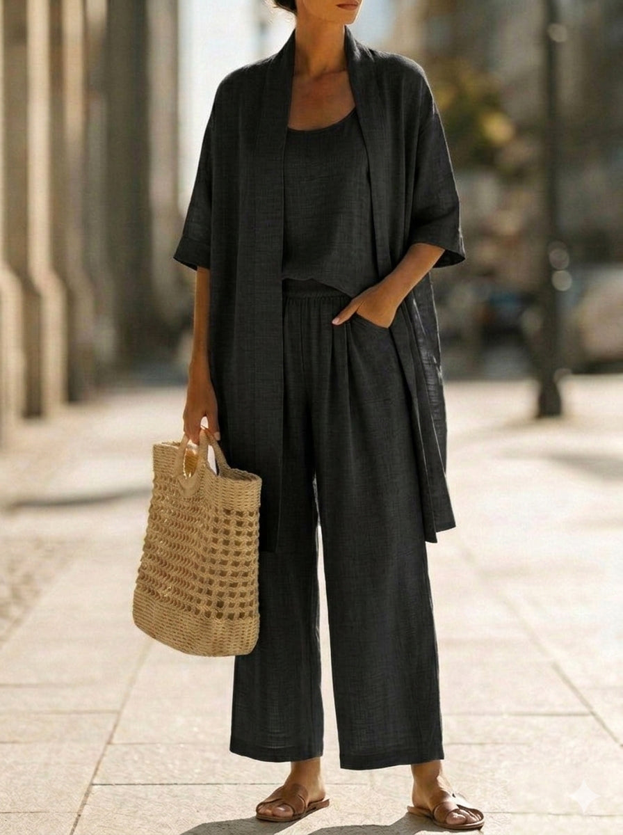 Linnea | Lightweight Linen Set