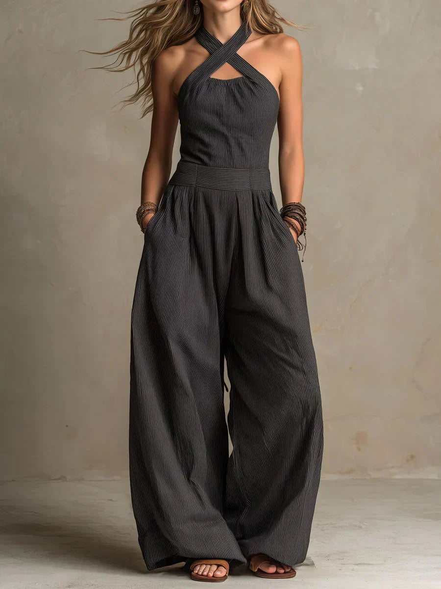 Vivienne | Elegant Wide-Leg Jumpsuit