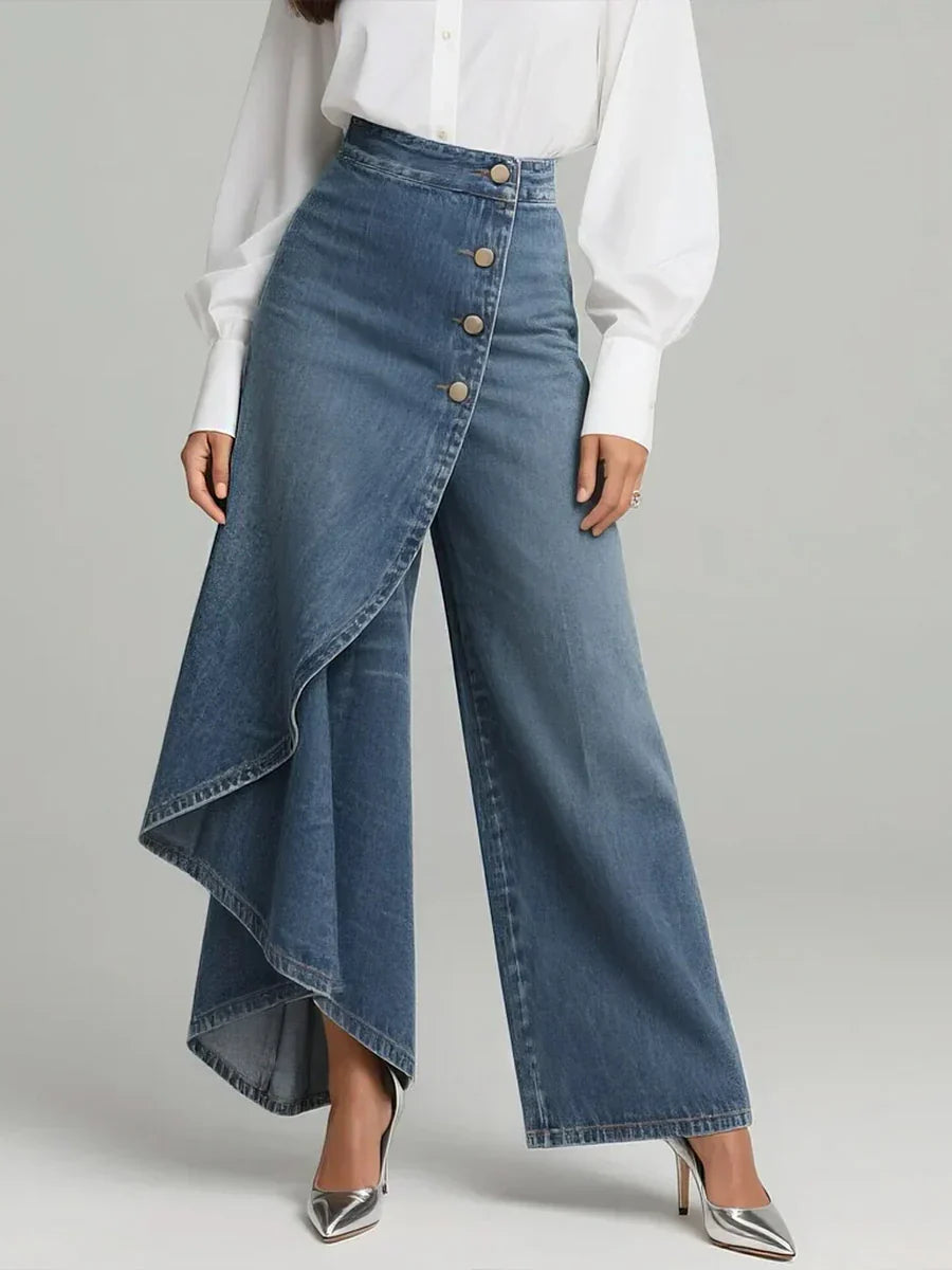 Elara™ | Wide-Leg Jeans
