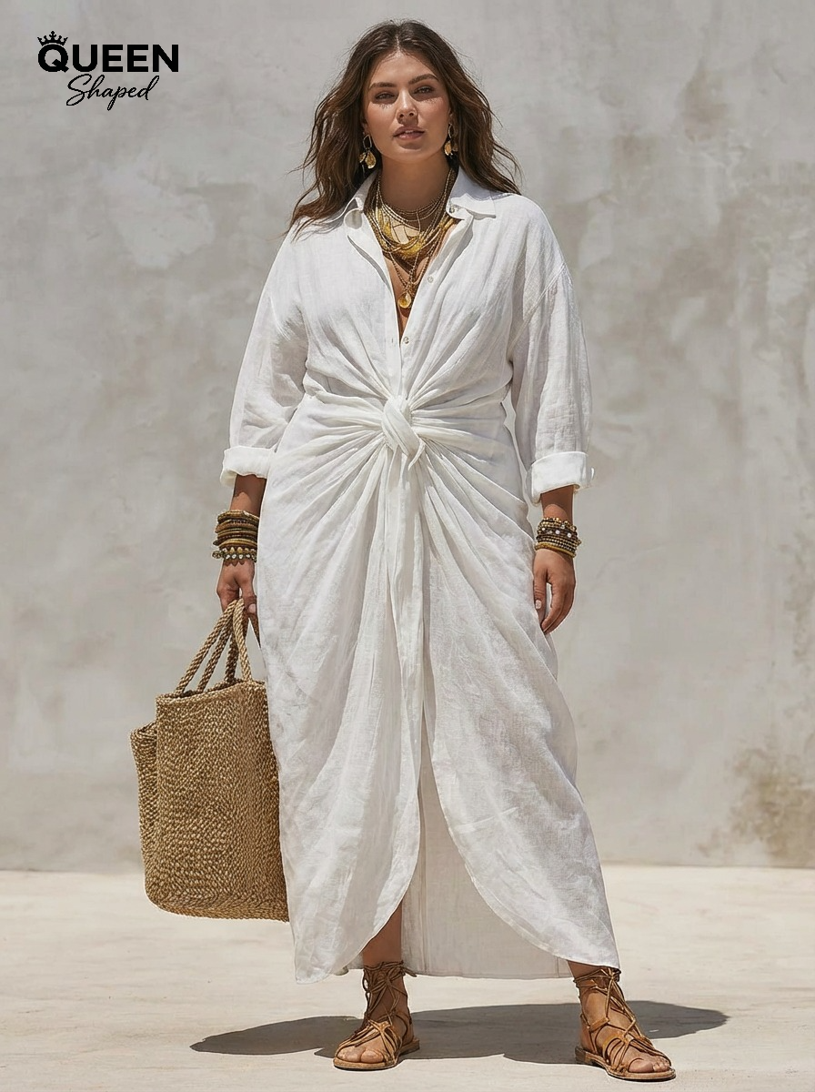 Aria | Knot Maxi Dress