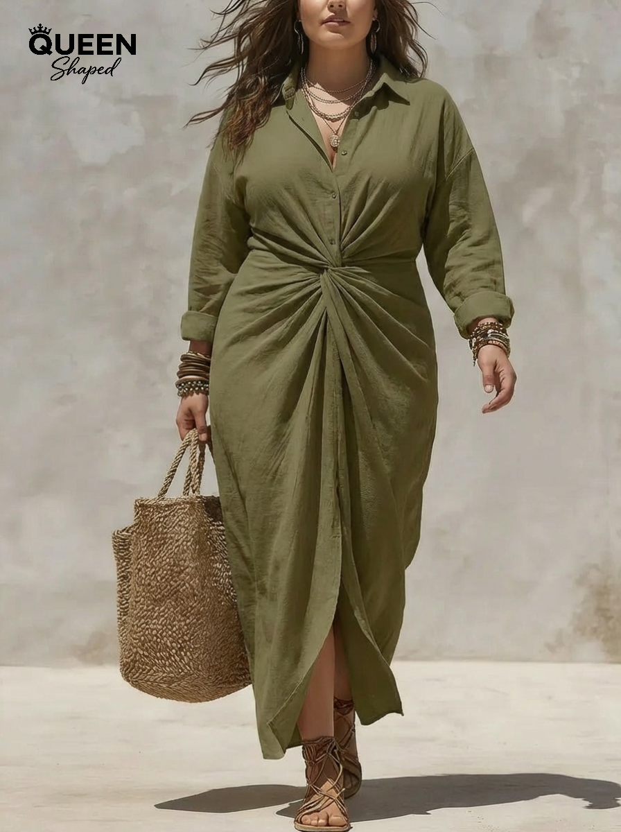 Aria | Knot Maxi Dress
