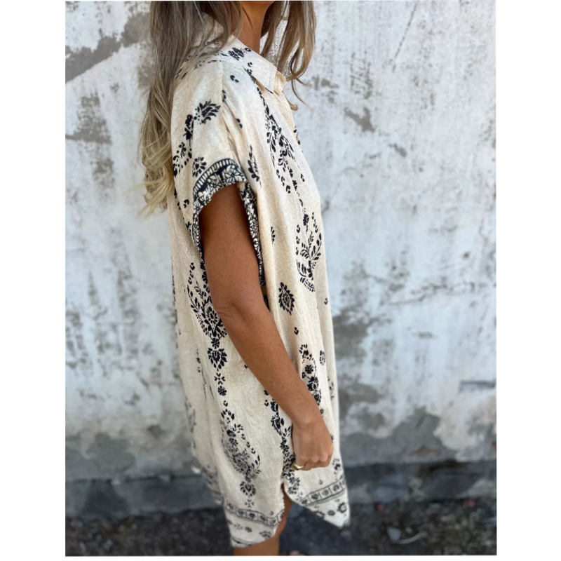 Emmeline Printed Pocket Dress